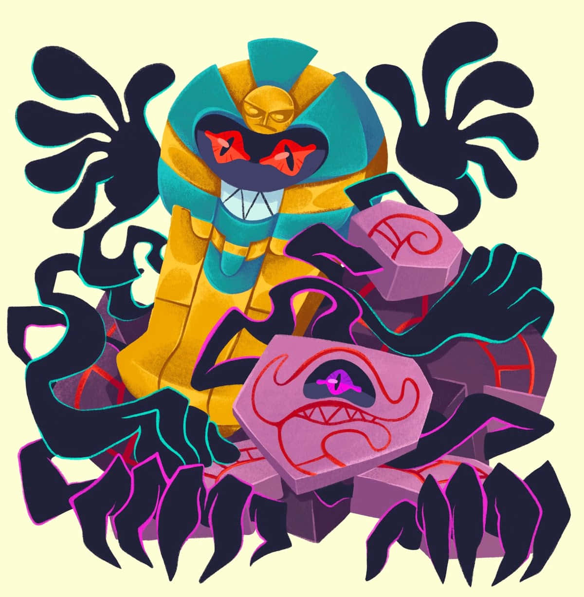 Colorful_ Runerigus_ Artwork Background