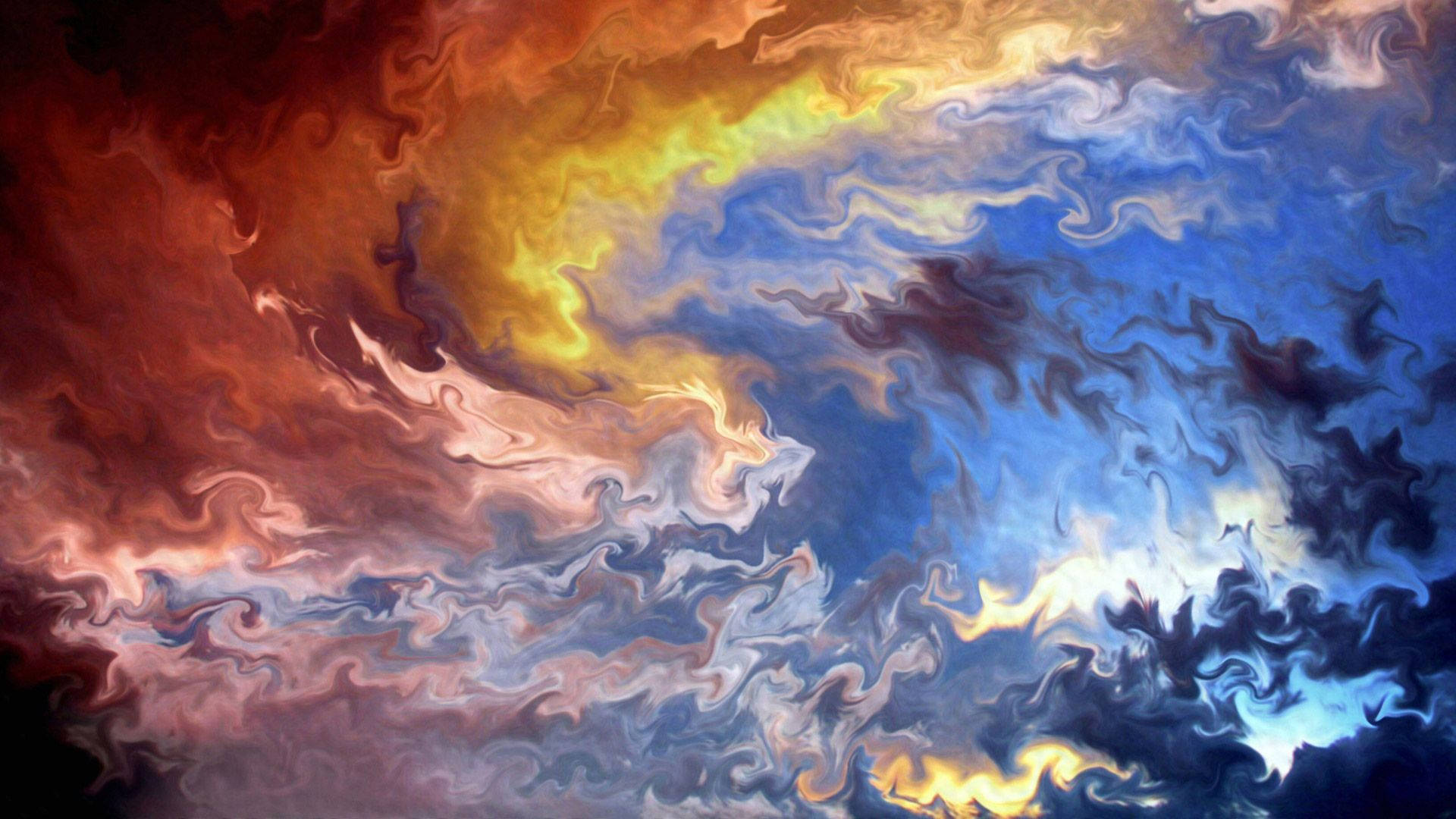 Colorful Sky Art Background