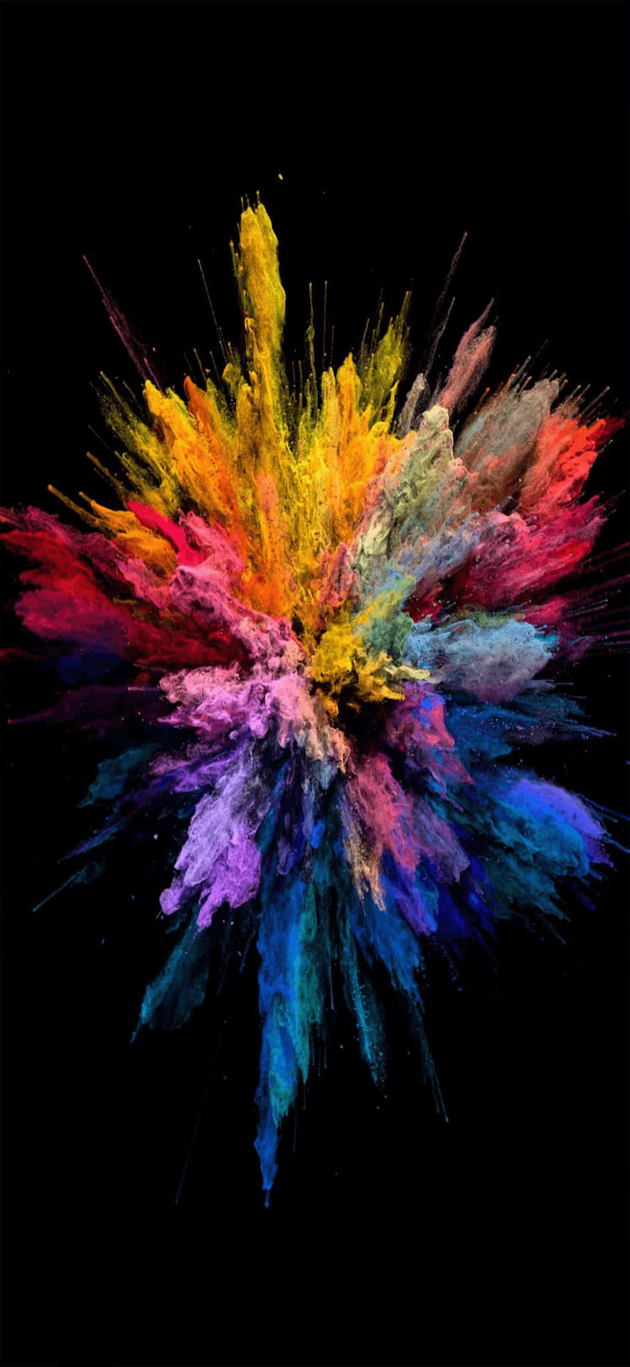 Colorful Smartphone Wallpaper With Decorative Design Background