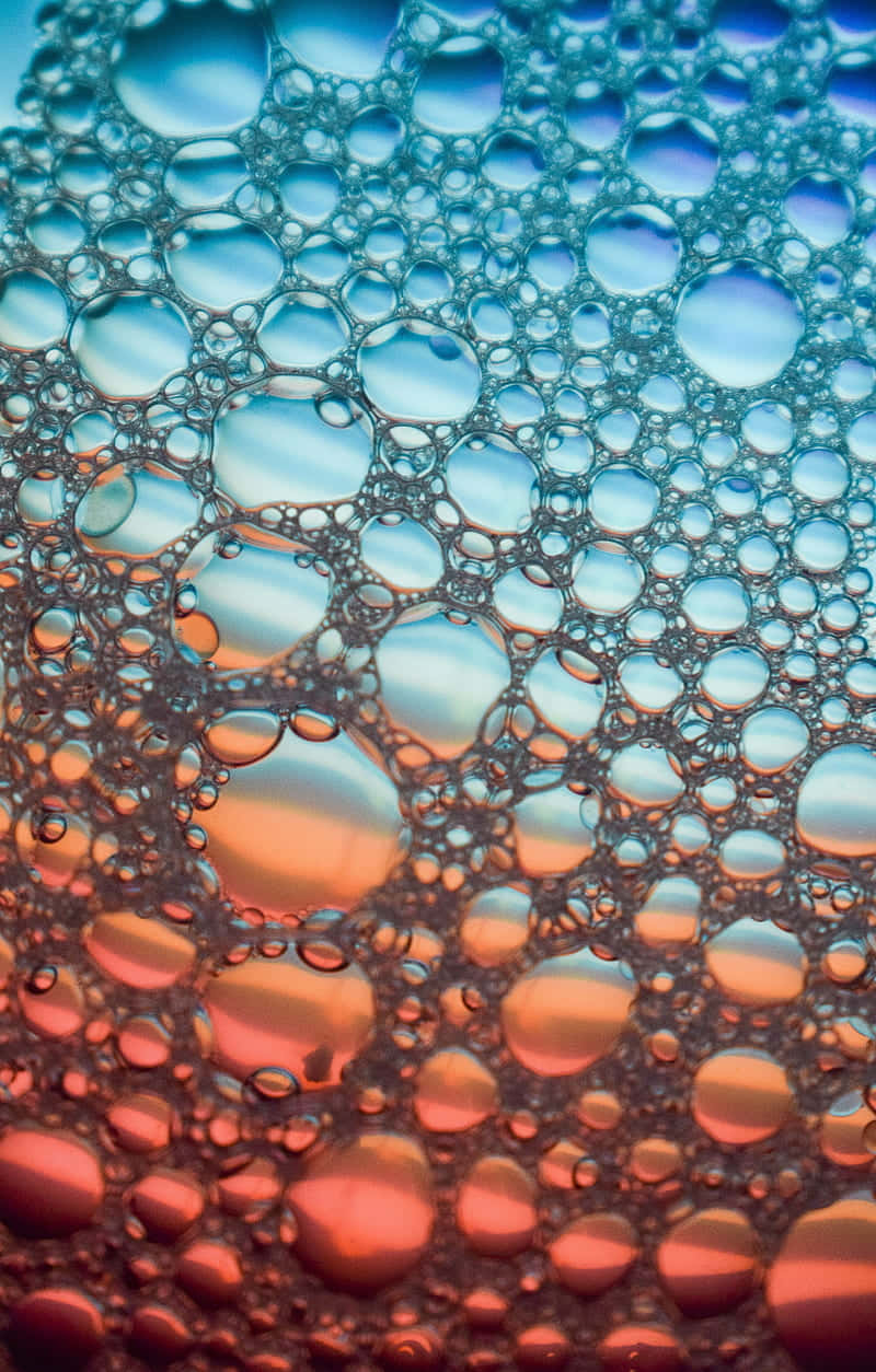Colorful Soap Bubble Artistry Background