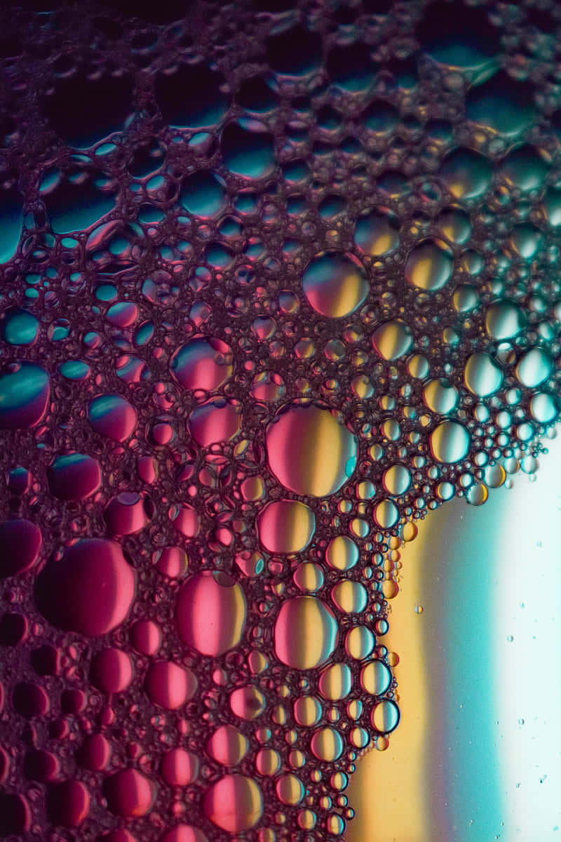 Colorful_ Soap_ Bubbles_ Texture Background
