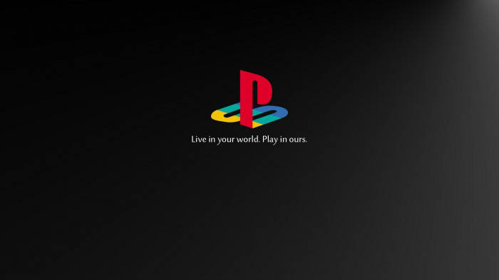 Colorful Sony Logo Ps5 Background