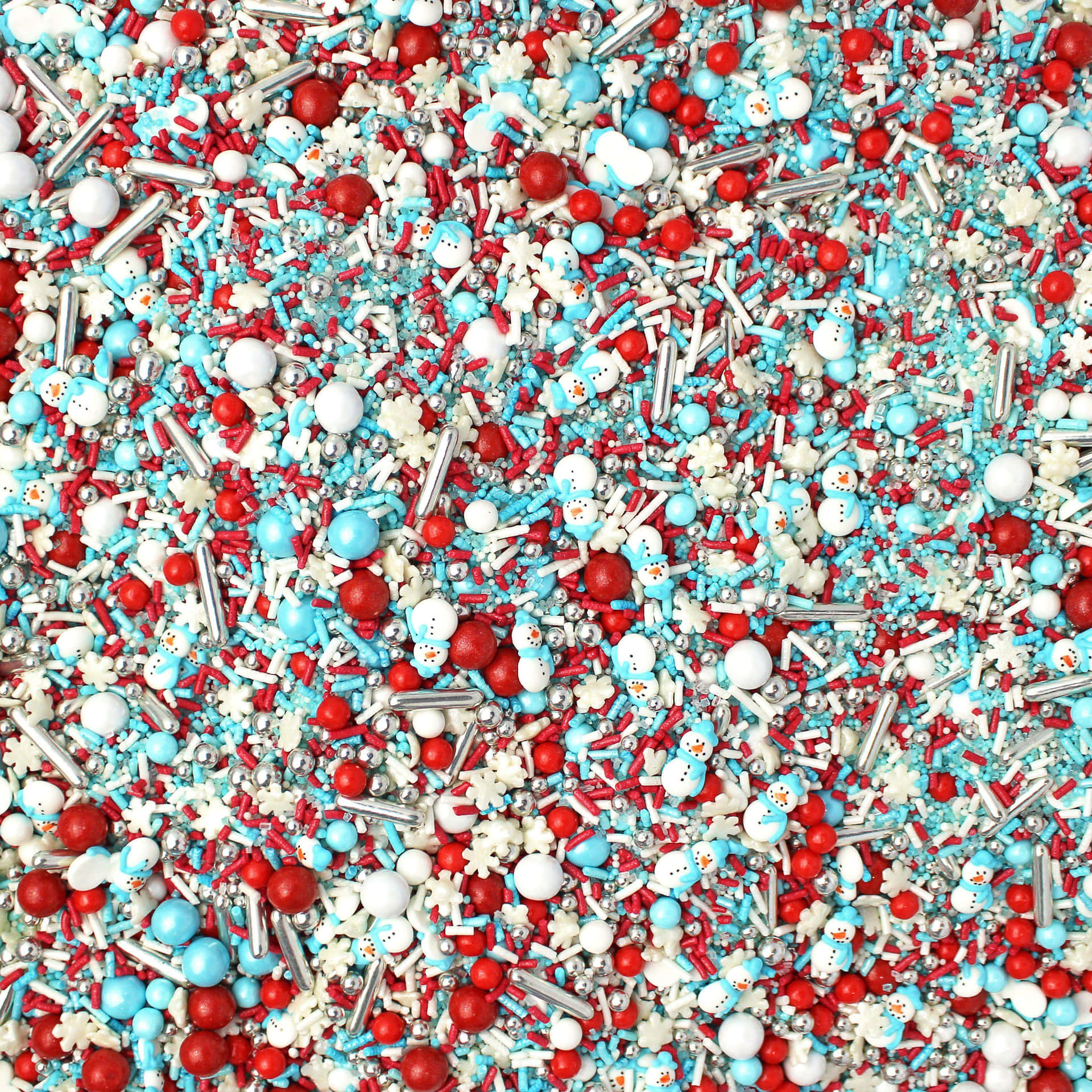 Colorful Sprinkles Mix Texture Background