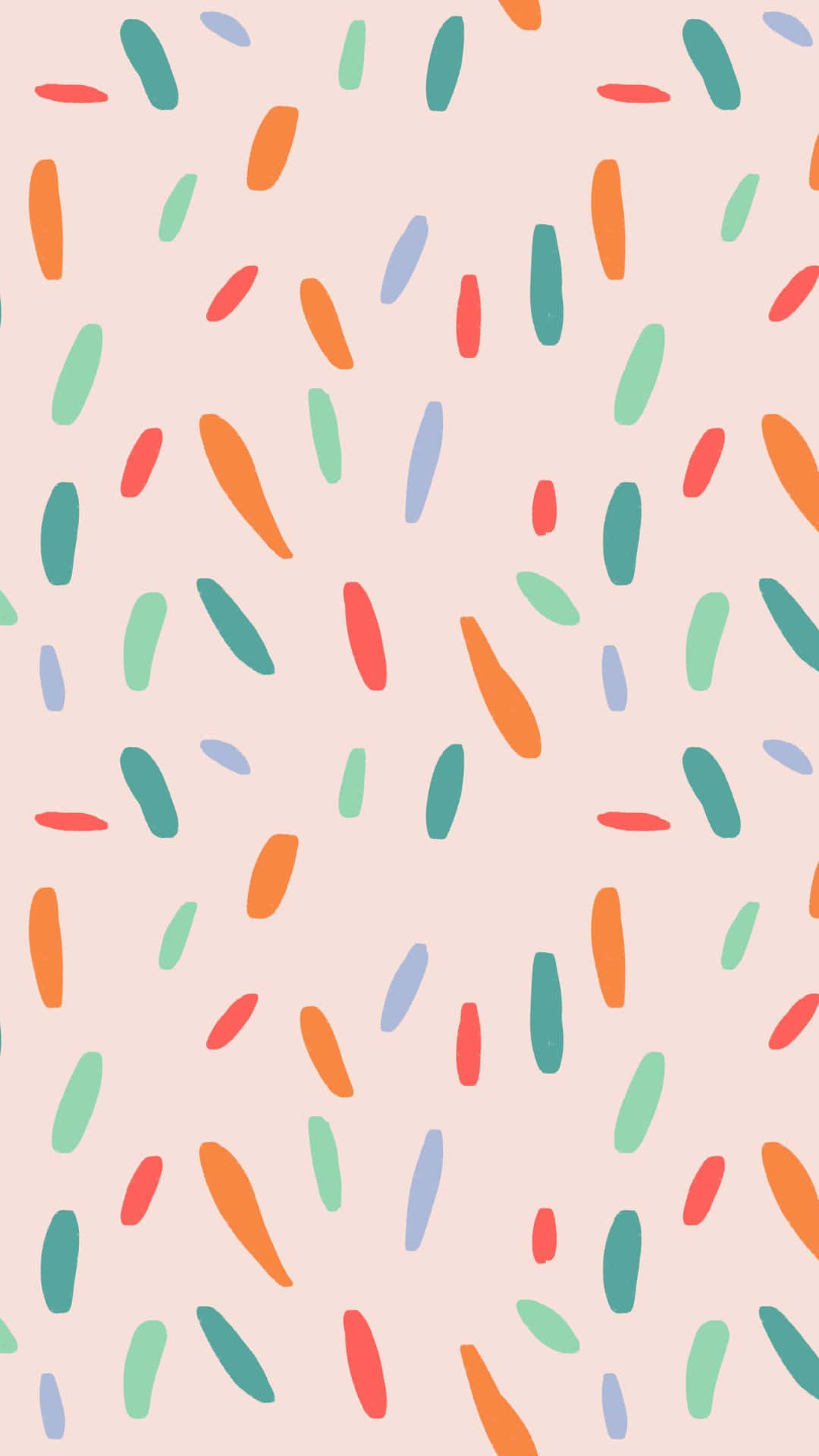 Colorful Sprinkles Pattern Background Background
