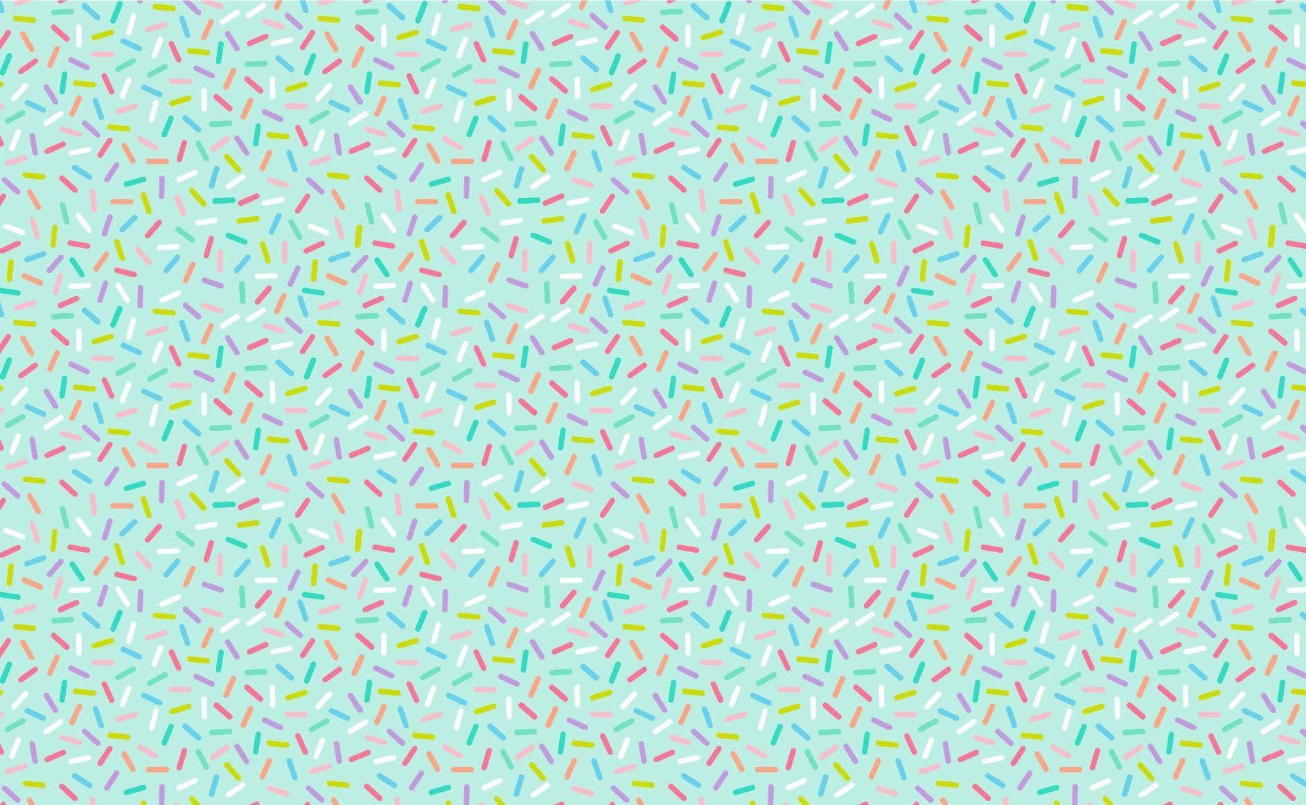 Colorful Sprinkles Pattern Background Background
