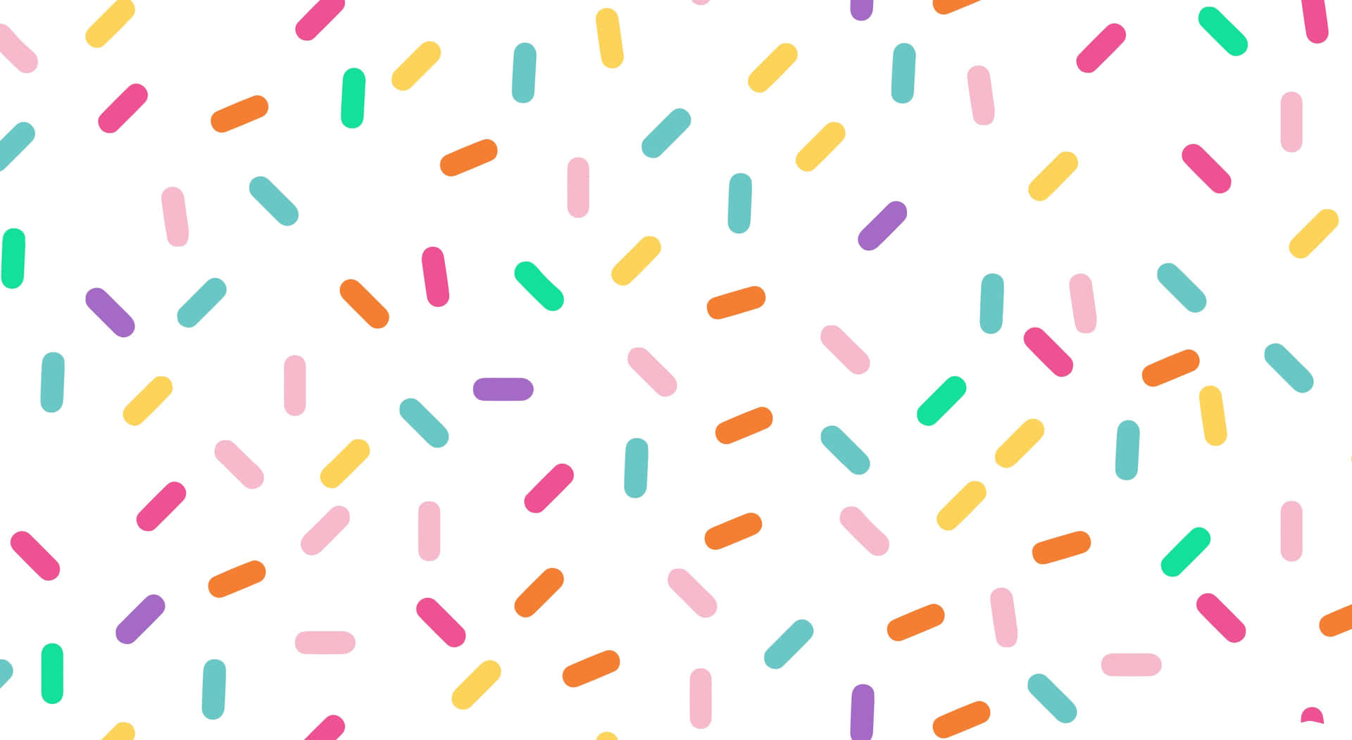 Colorful Sprinkles Pattern Background