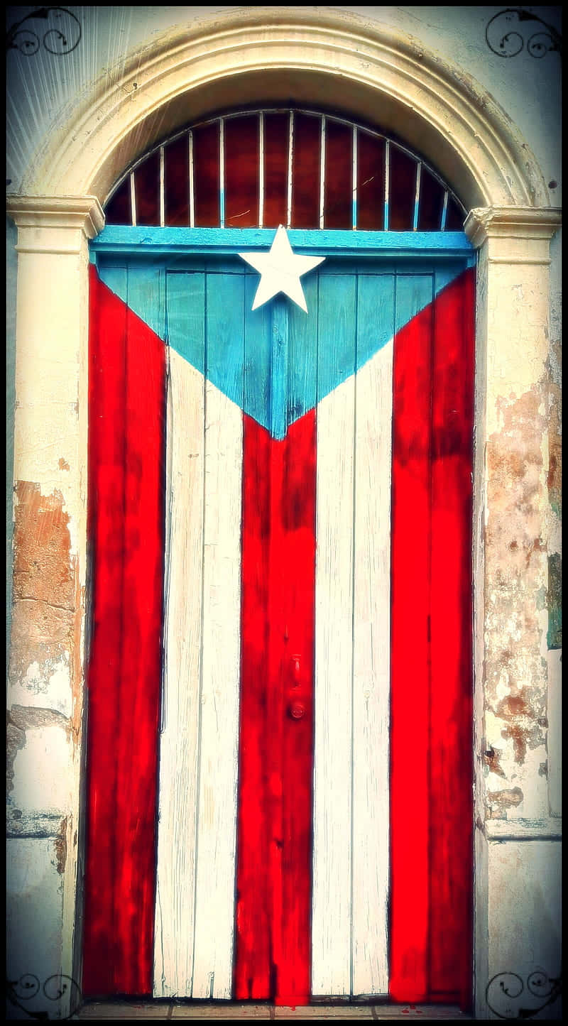 Colorful Streets Of Puerto Rico Background