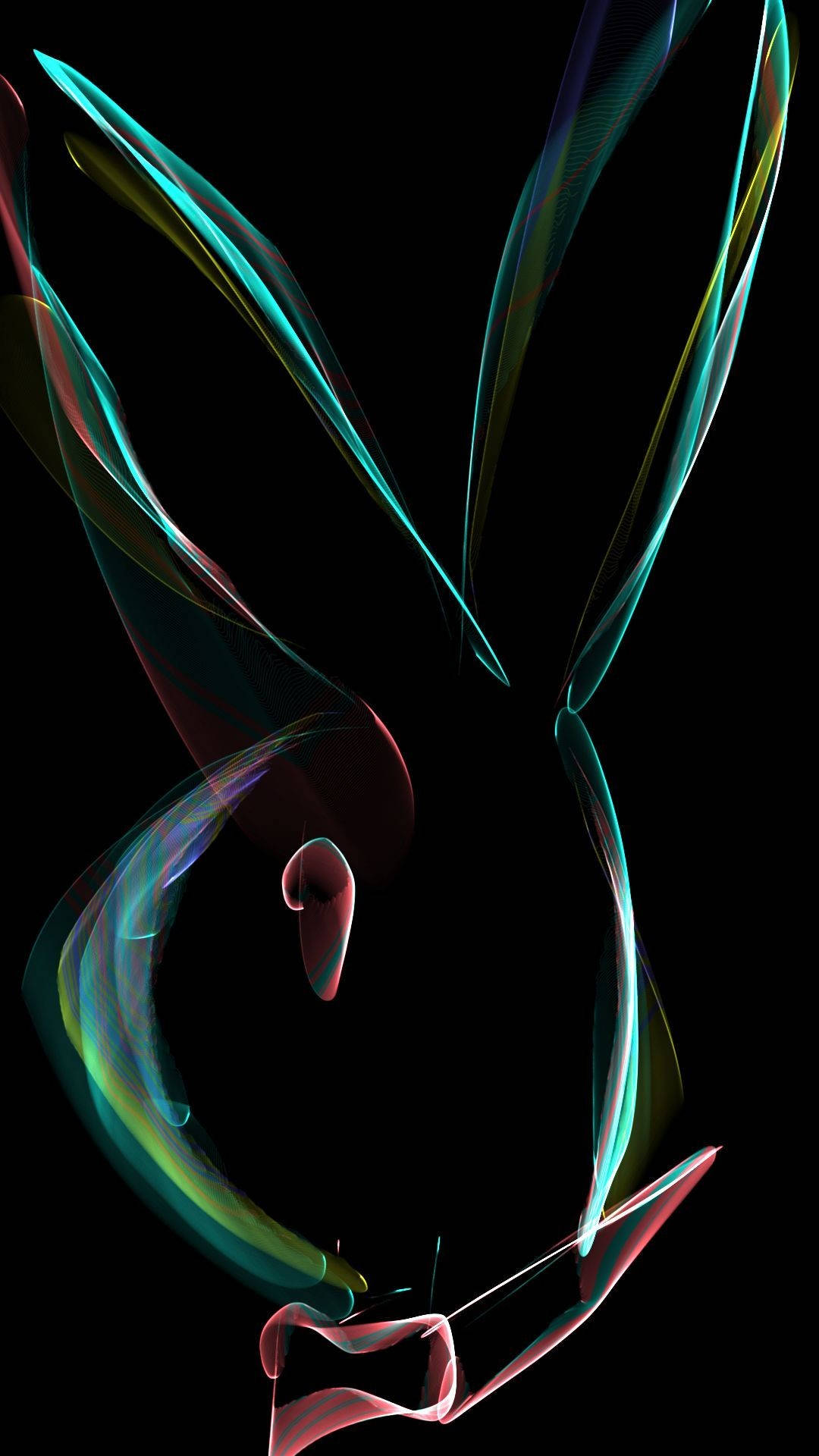 Colorful Swirls Playboy Logo Background