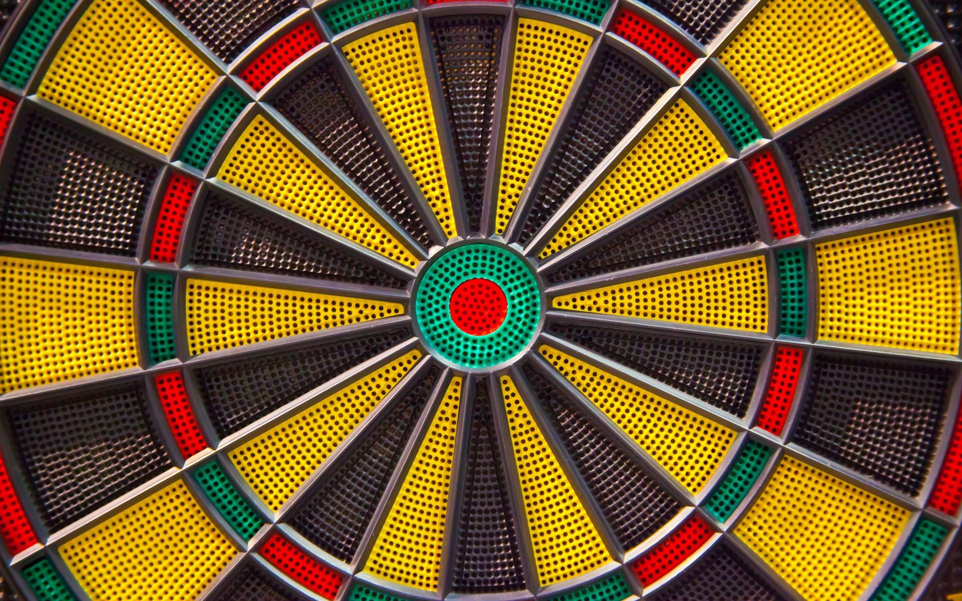 Colorful Target Board Background