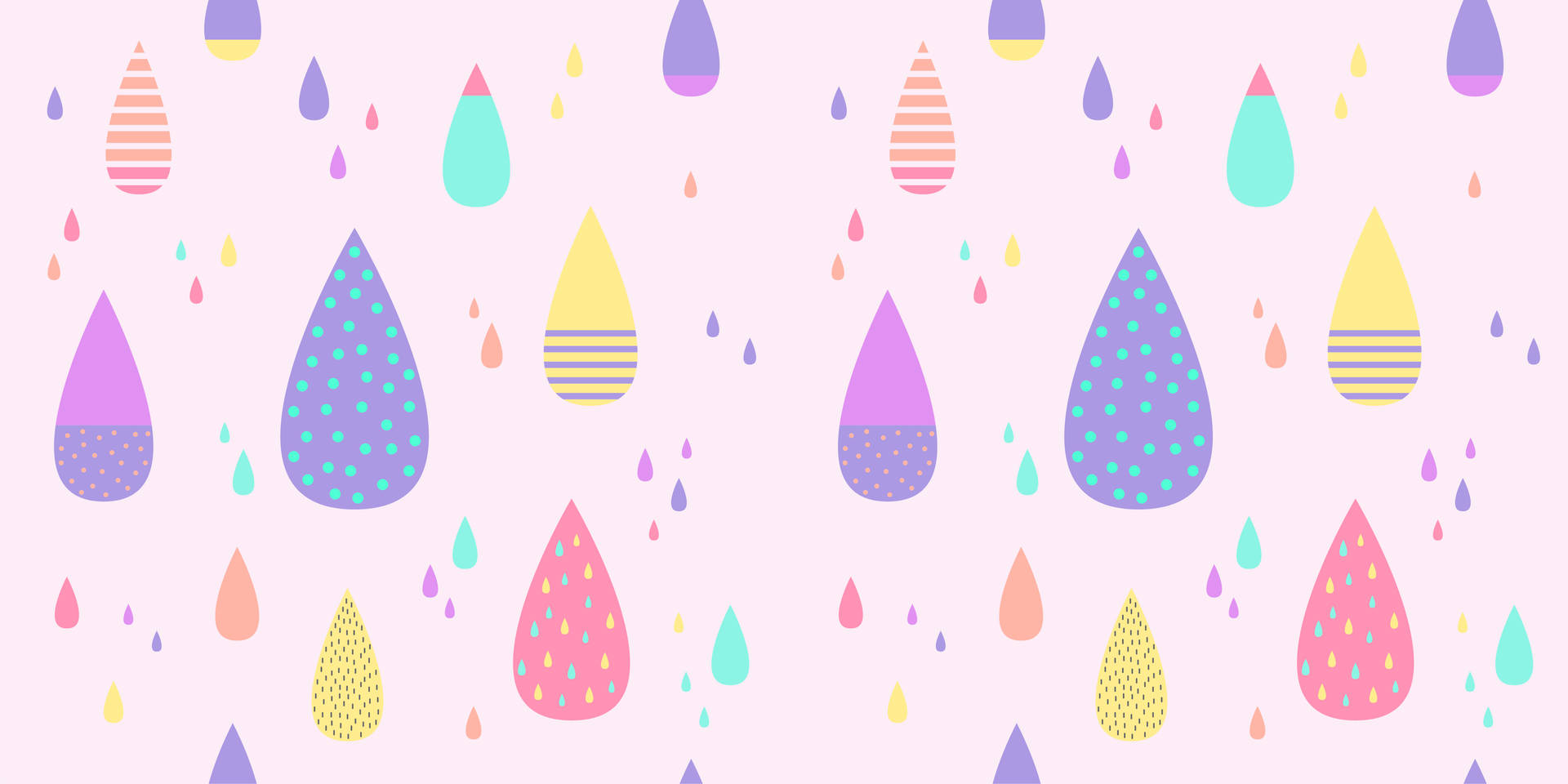 Colorful Tears Inspired Art Design Background