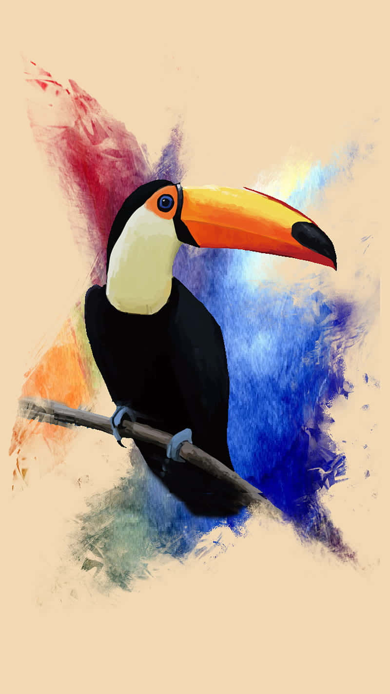 Colorful_ Toucan_ Artwork