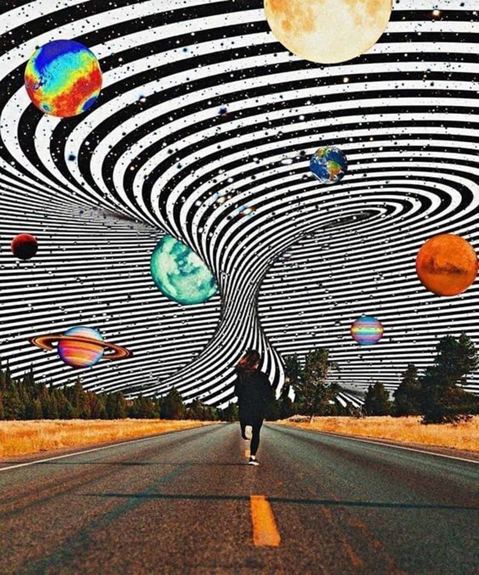Colorful, Visual And Nostalgic Background