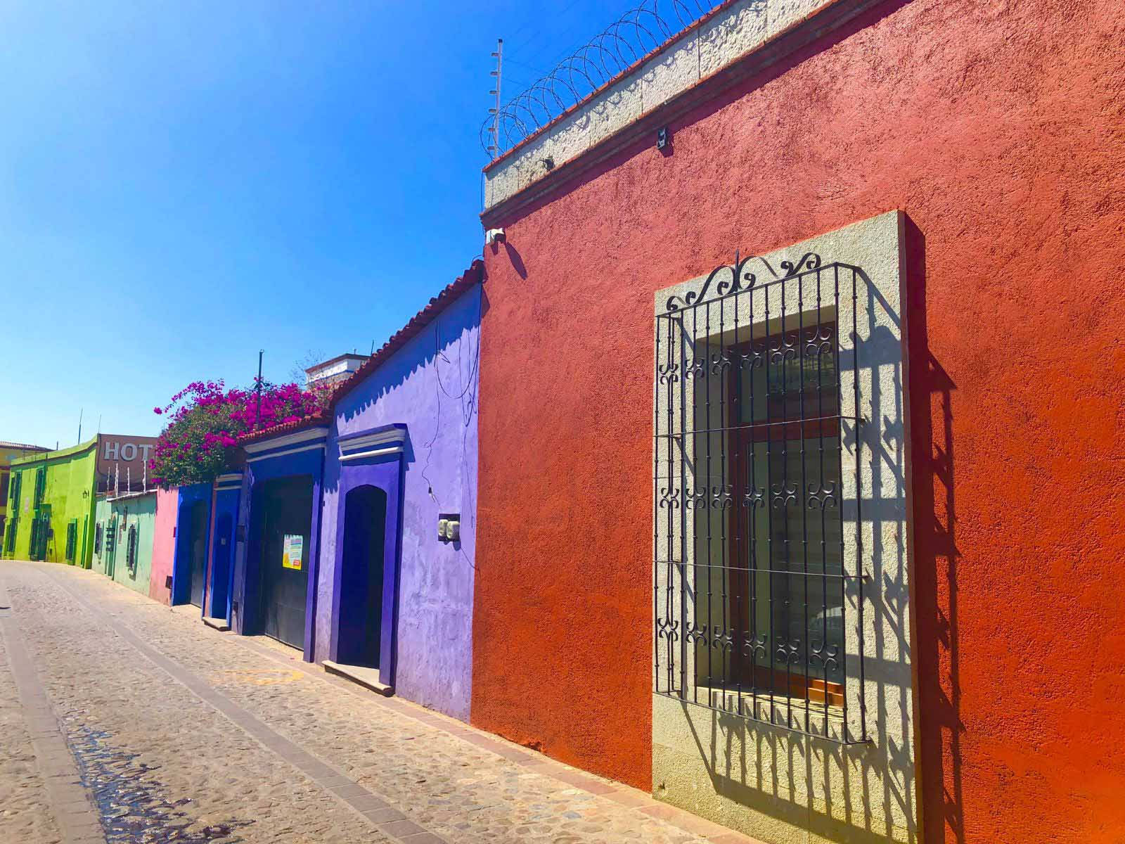 Colorful Walls In Oaxaca