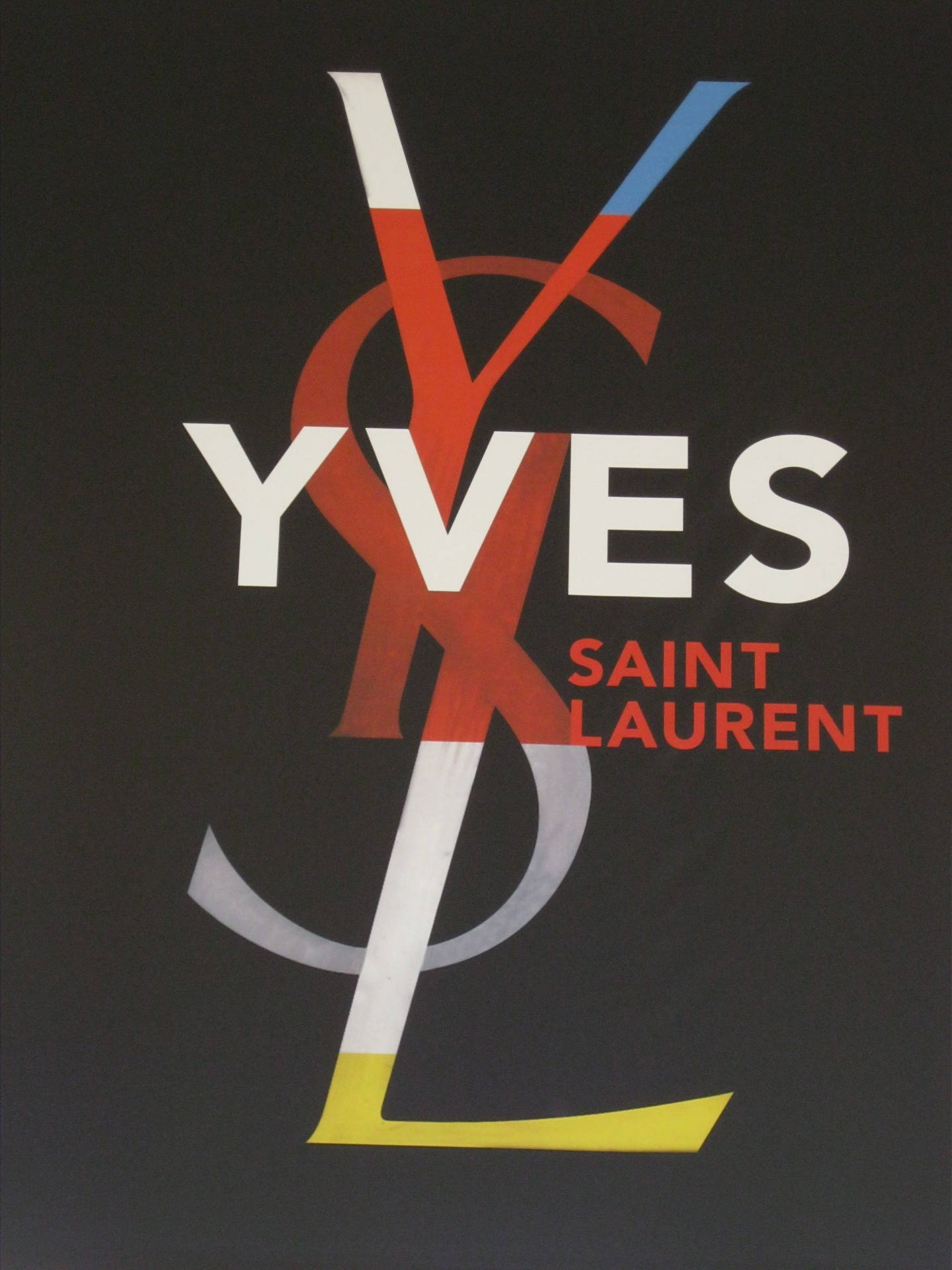 Colorful Ysl Painted Art Background