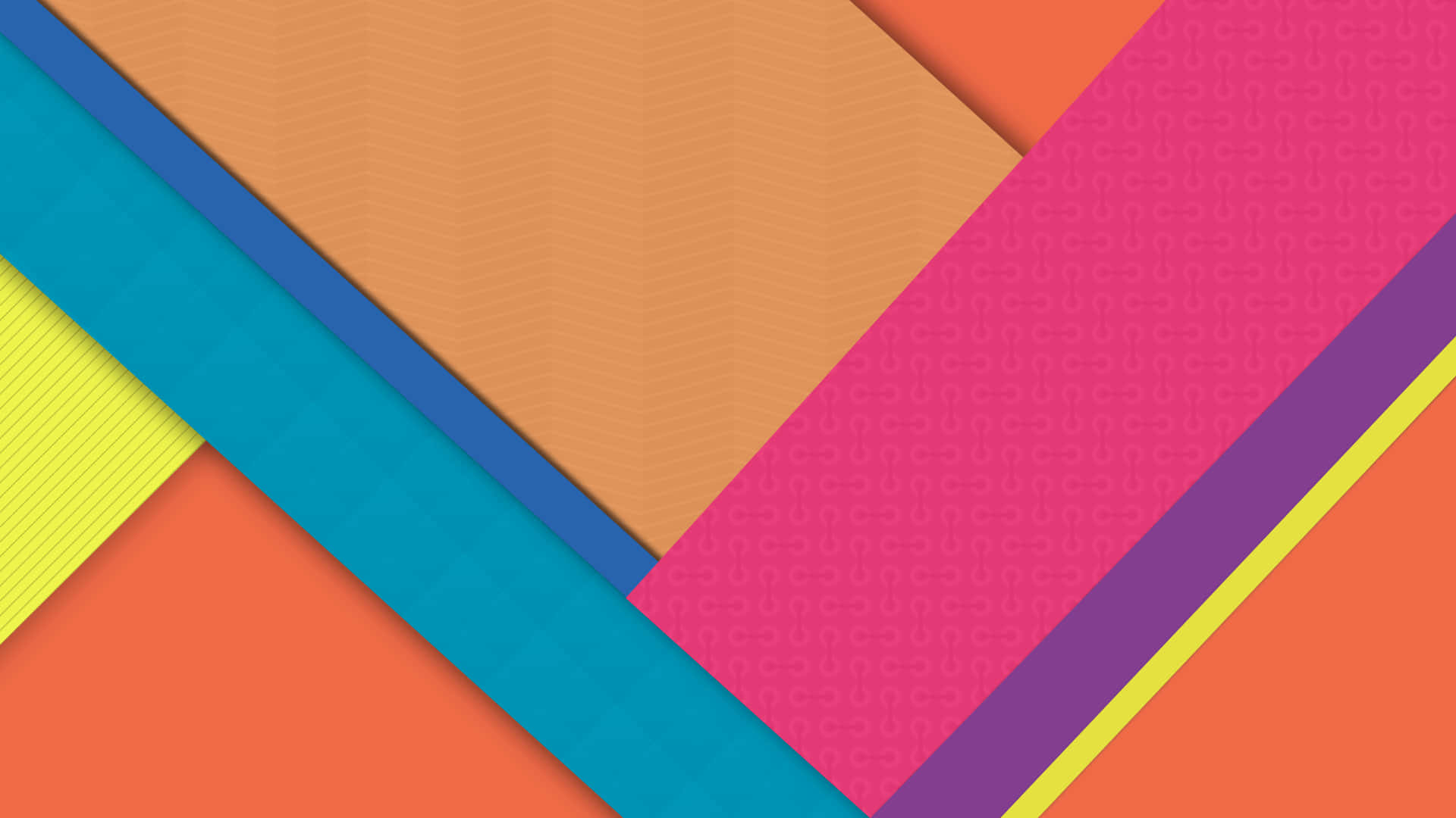 Colorful Zig Zag Pattern Wallpaper Background
