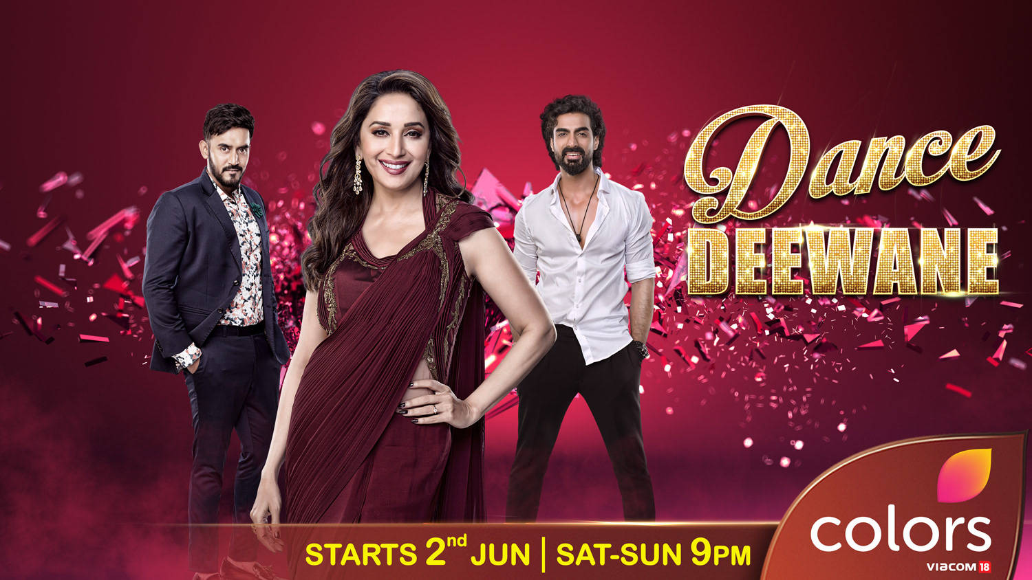 Colors Tv Dance Deewane Poster Background