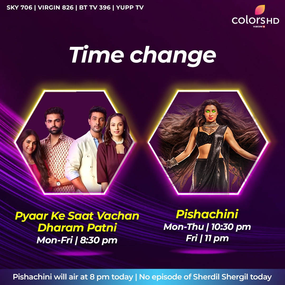 Colors Tv Time Slot Change Background