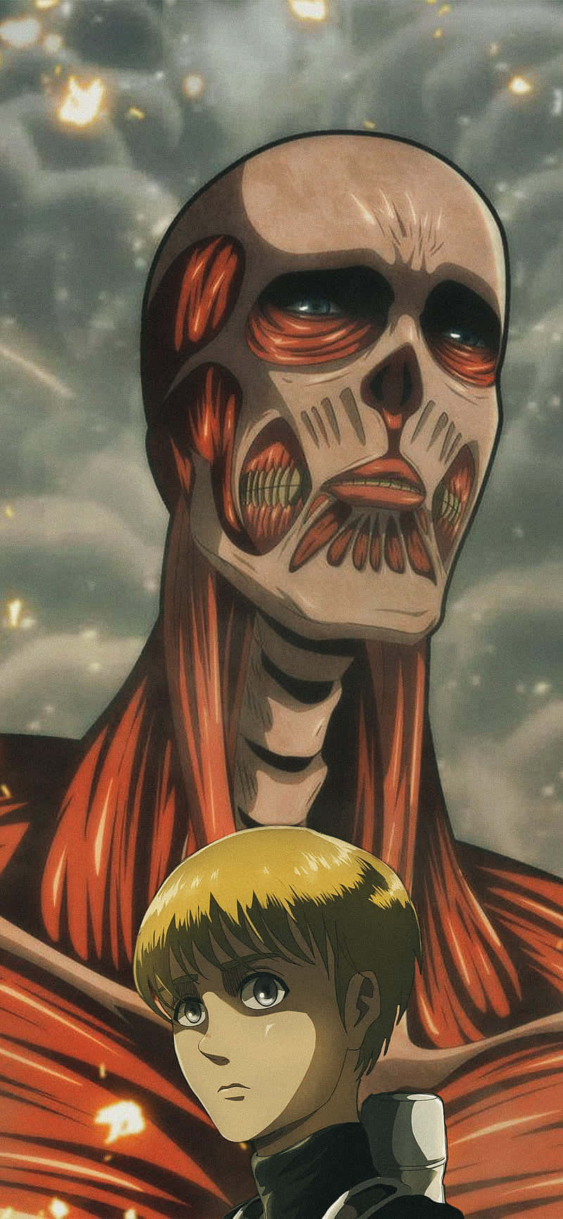 Colossal Titan - Armin Arlert Background