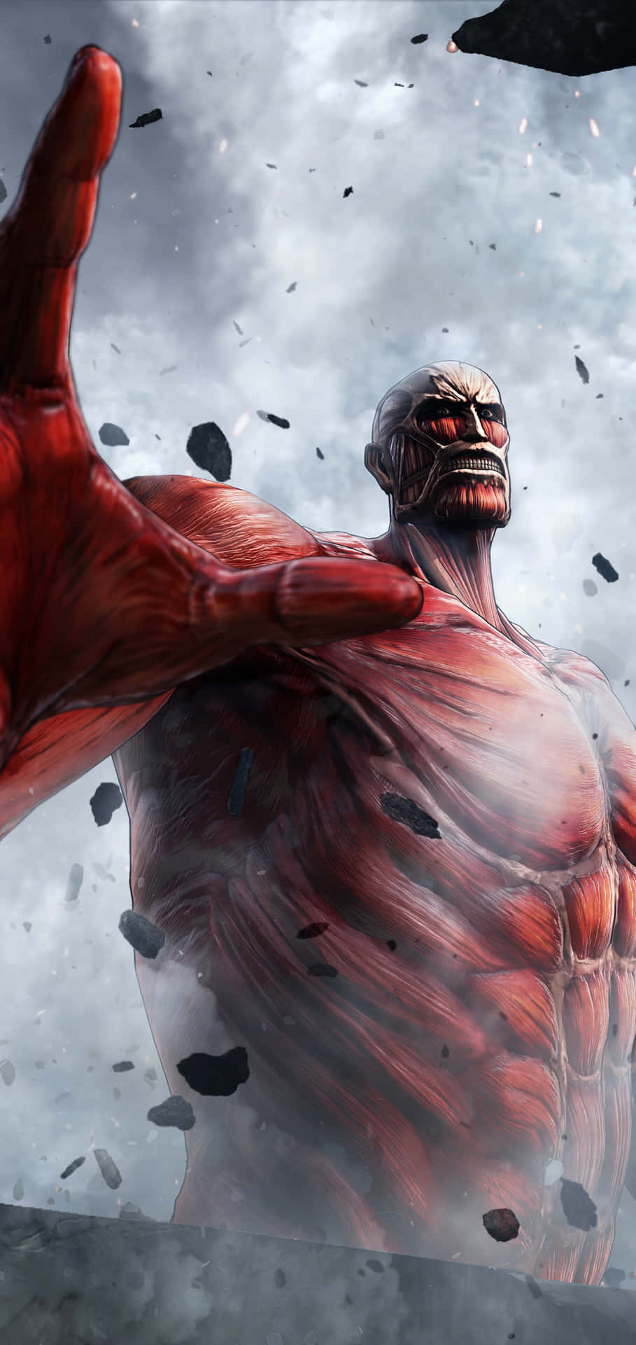 Colossal Titan Rage Background