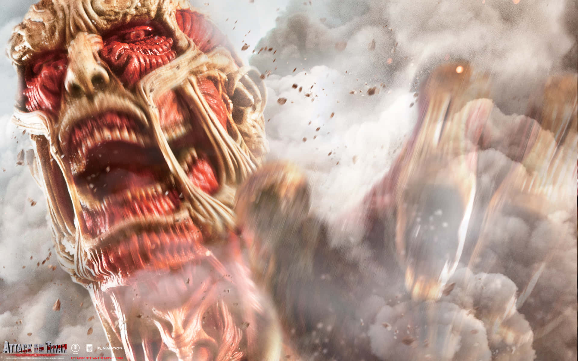 Colossal Titan Rage Background