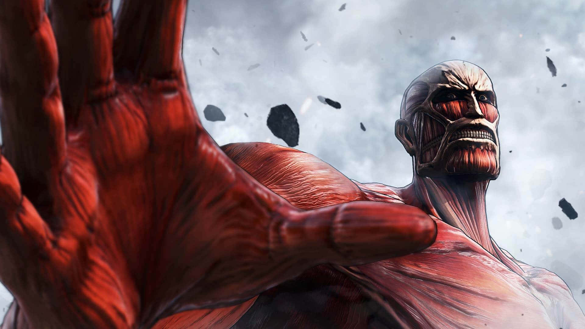 Colossal Titan Rage Background