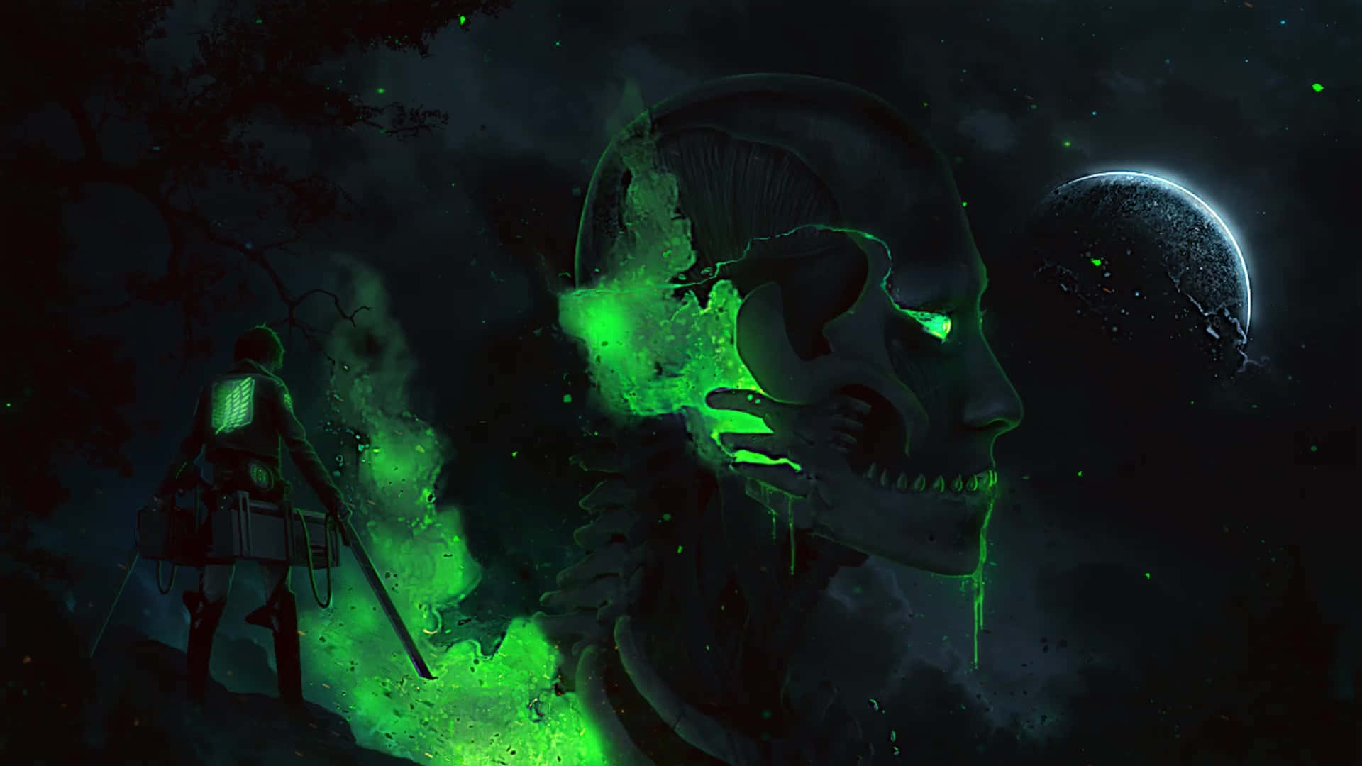 Colossal Titan Background