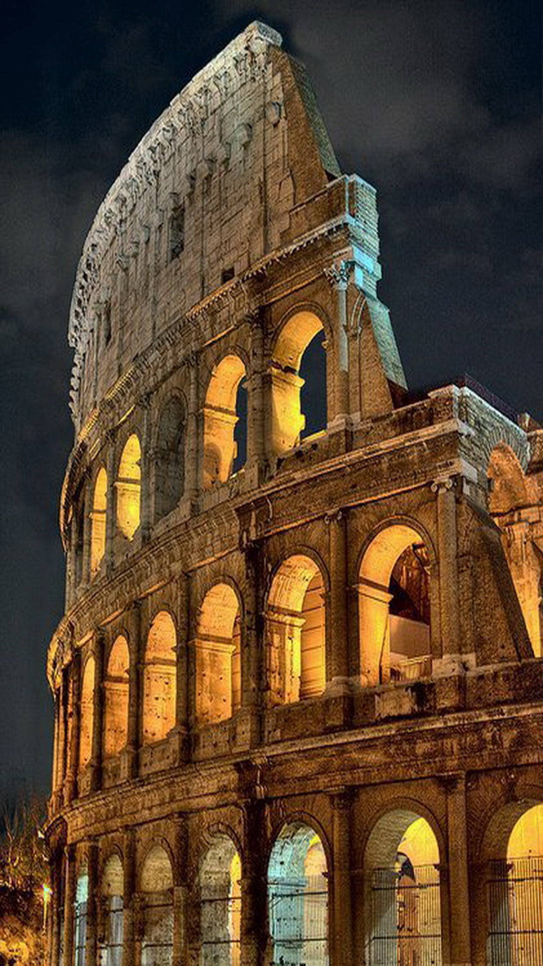 Colosseum Scenery For Iphone Screens Background