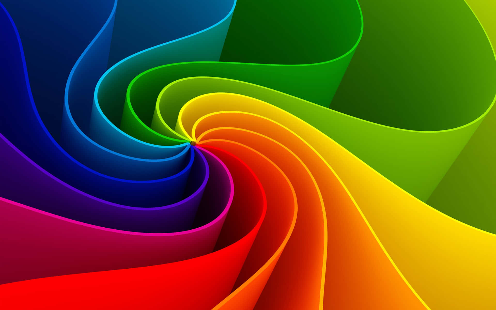 Colourful Rainbow Patterns Background