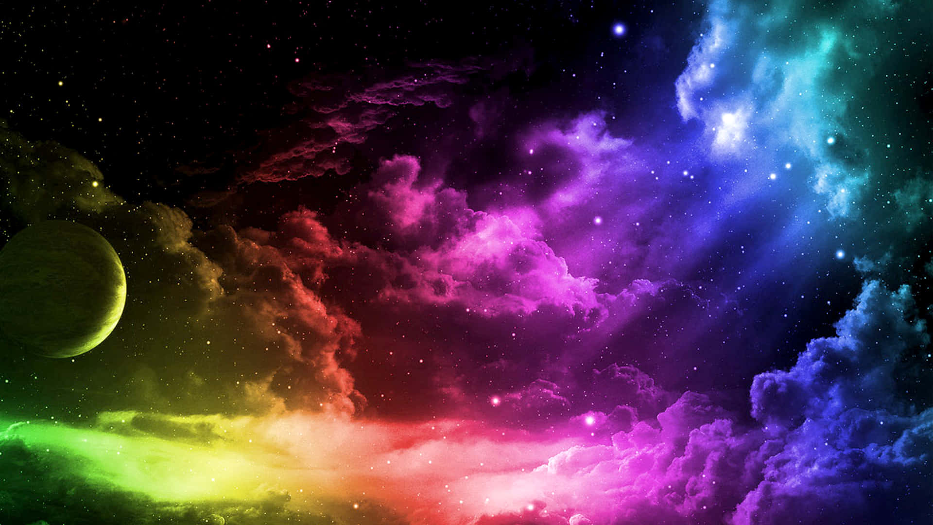 Colourful Skies Background