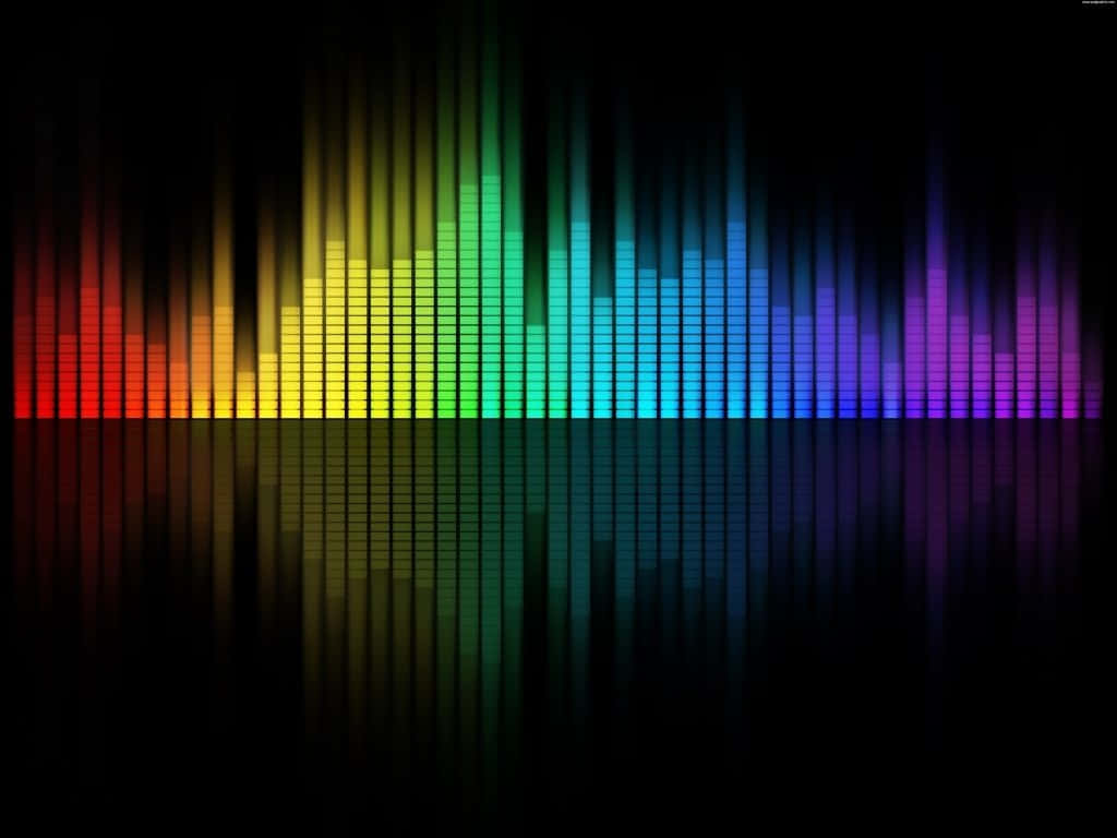 Colours Of Pop Music Background