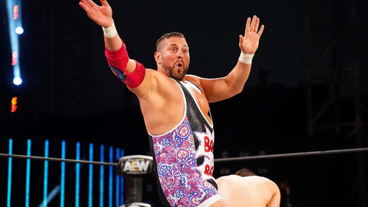 Colt Cabana A E W Wrestling Match Background