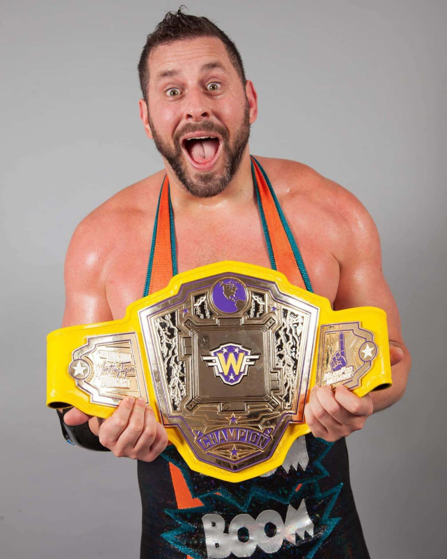 Colt Cabana Figure Wrestling Federation Champion Background