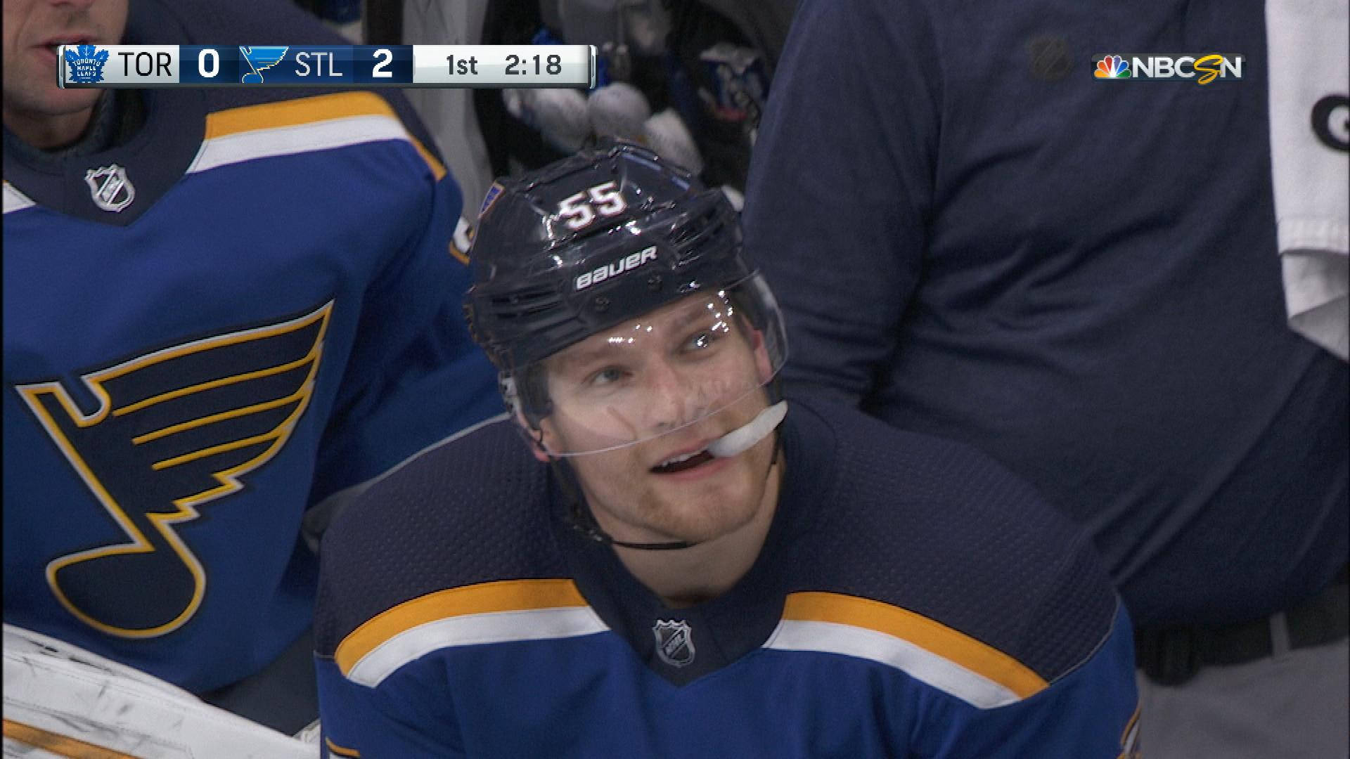 Colton Parayko Gazing Up Background