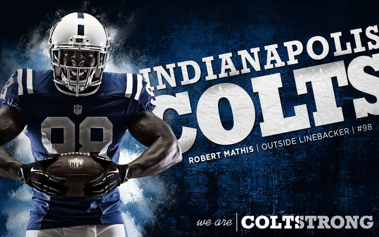 Colts Robert Mathis Poster Background