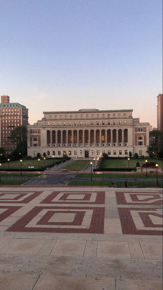 Columbia University Butler Library Phone Background