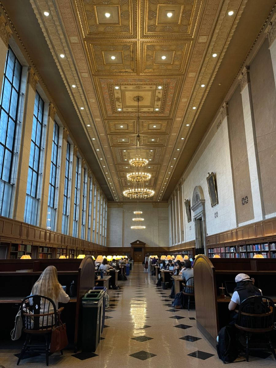 Columbia University Library Interior