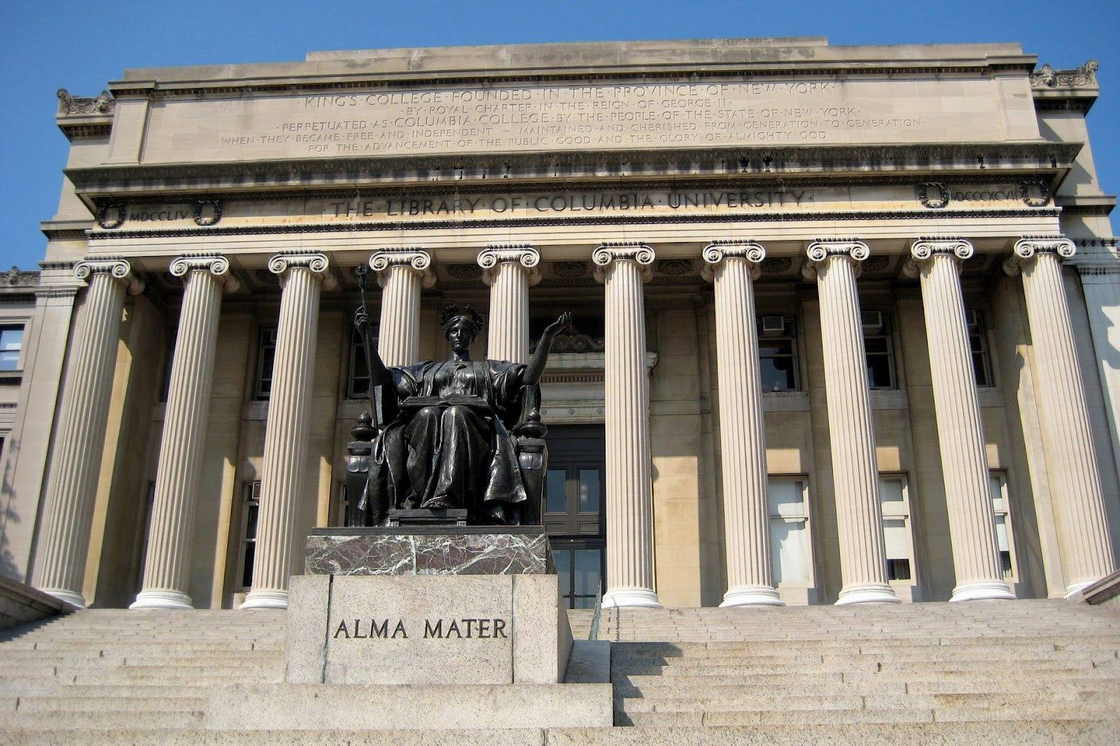 Columbia University Low Memorial Library Sculpture