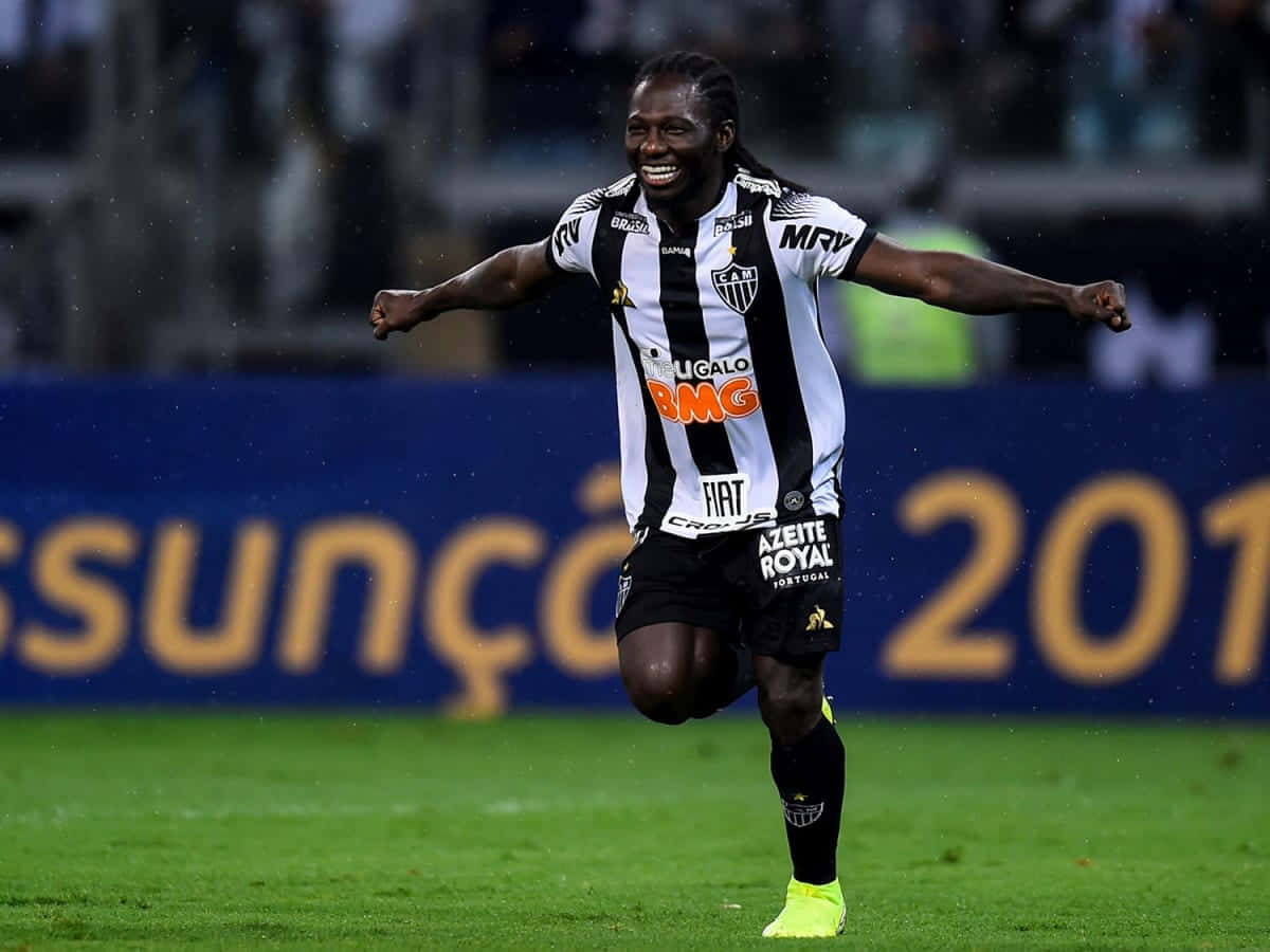 Columbian Football Star Yimmi Chara 2019 Copa Sudamericana Background
