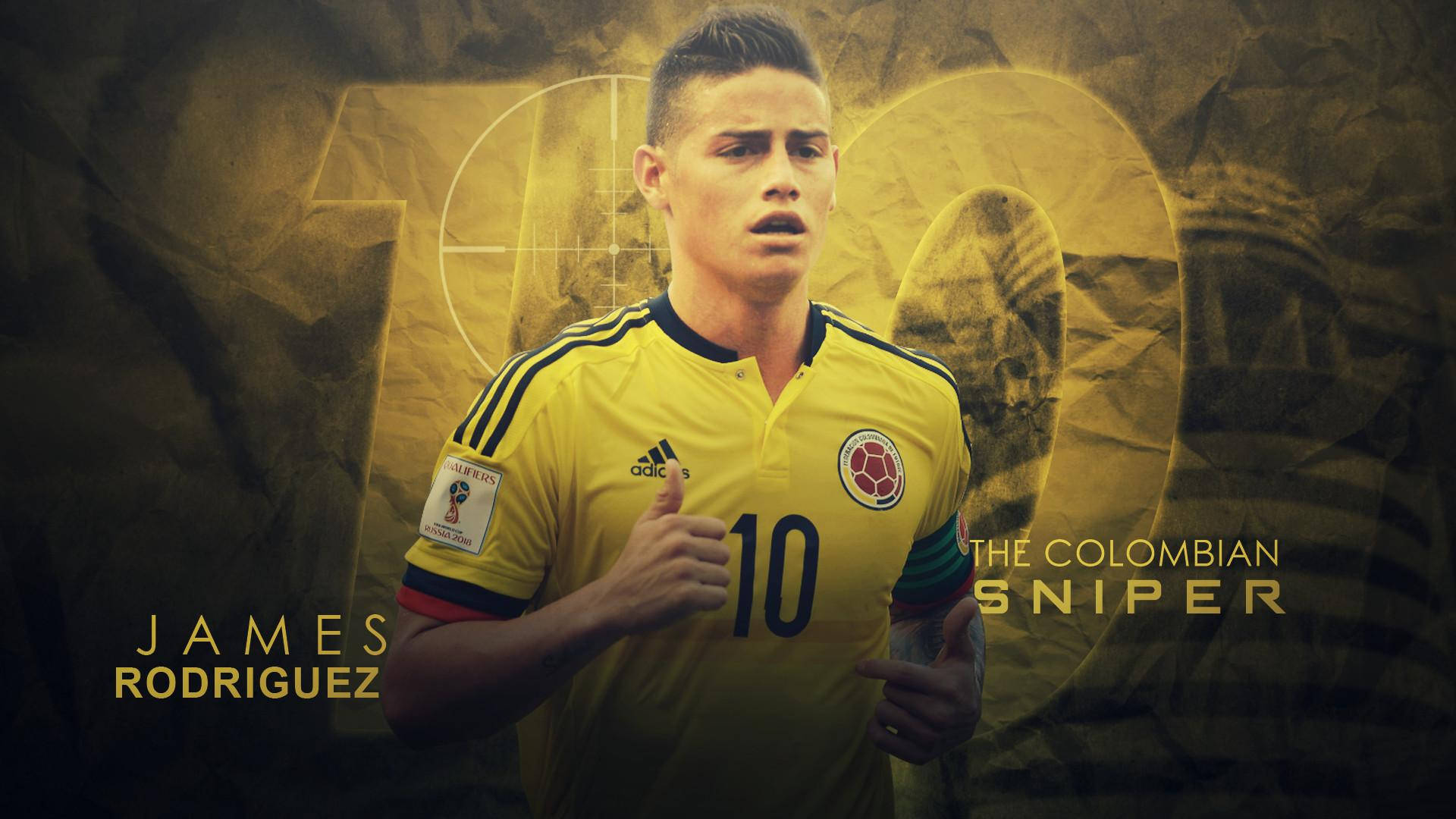 Columbian Sniper James Rodriguez