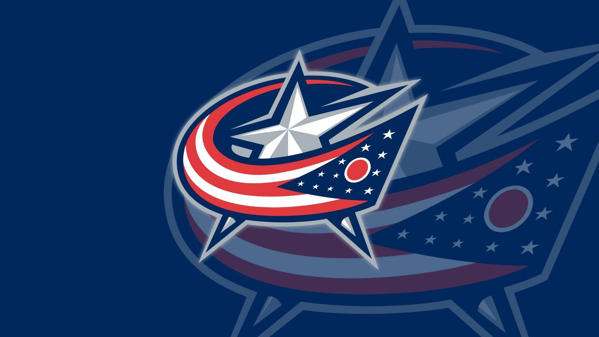 Columbus Blue Jackets Hockey Team Logo Background