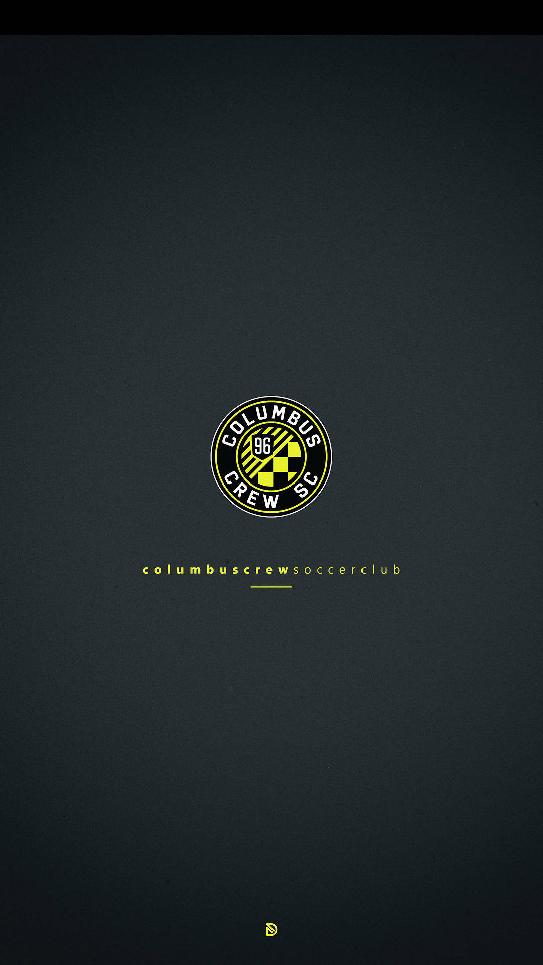 Columbus Crew In A Plain Black Background Background