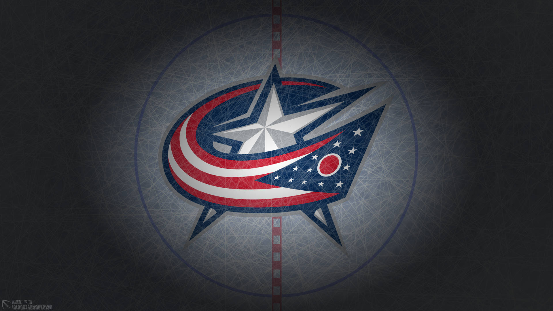 Columbus Hockey Team's Logo Design Background