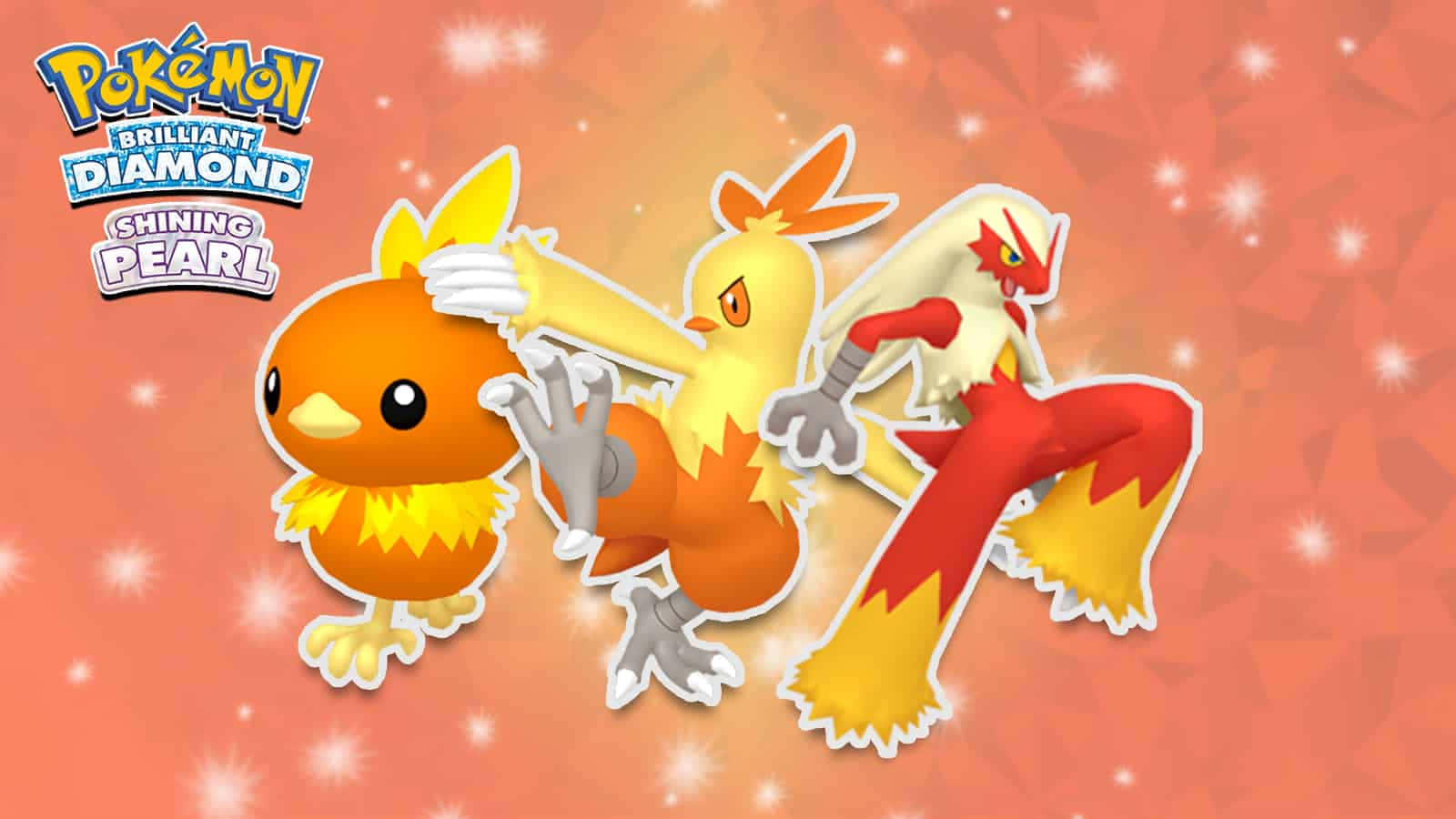 Combusken Line Bdsp Background
