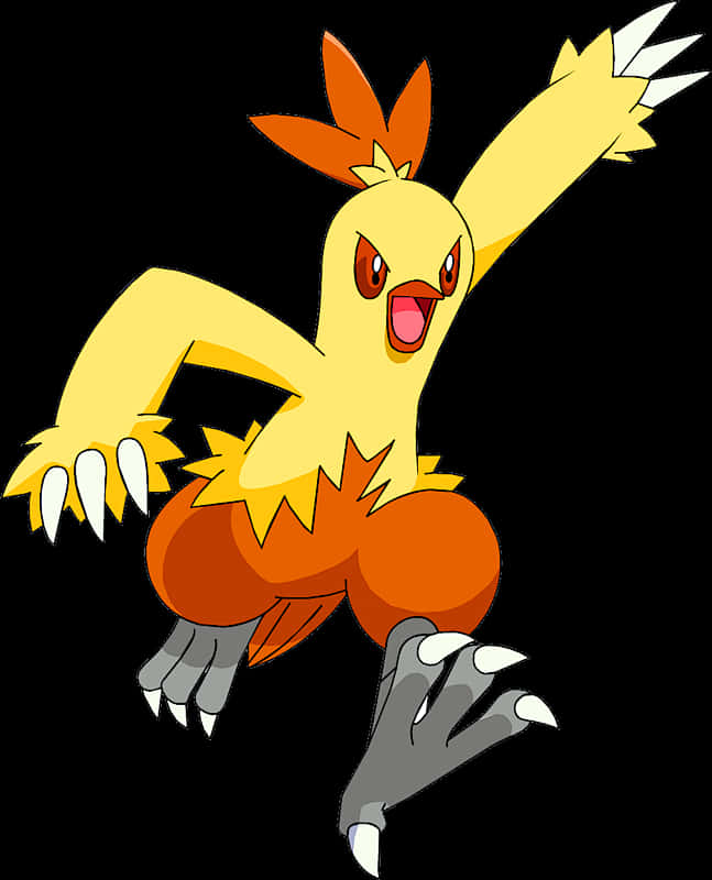 Combusken Running Fast Background