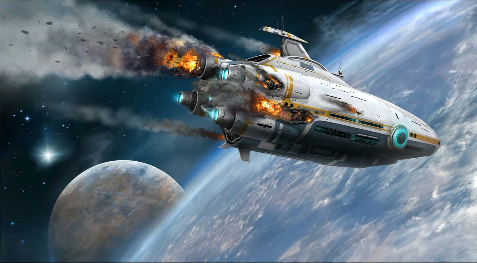Come And Explore The Extraordinary World Of Subnautica Background