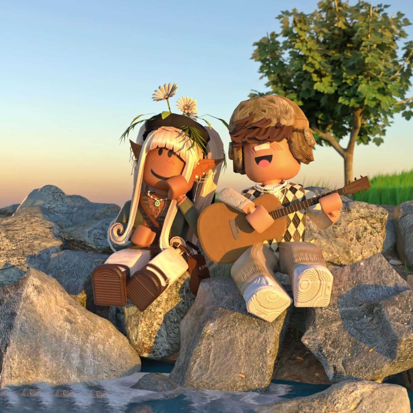 Come Explore The World Of Roblox Gfx! Background