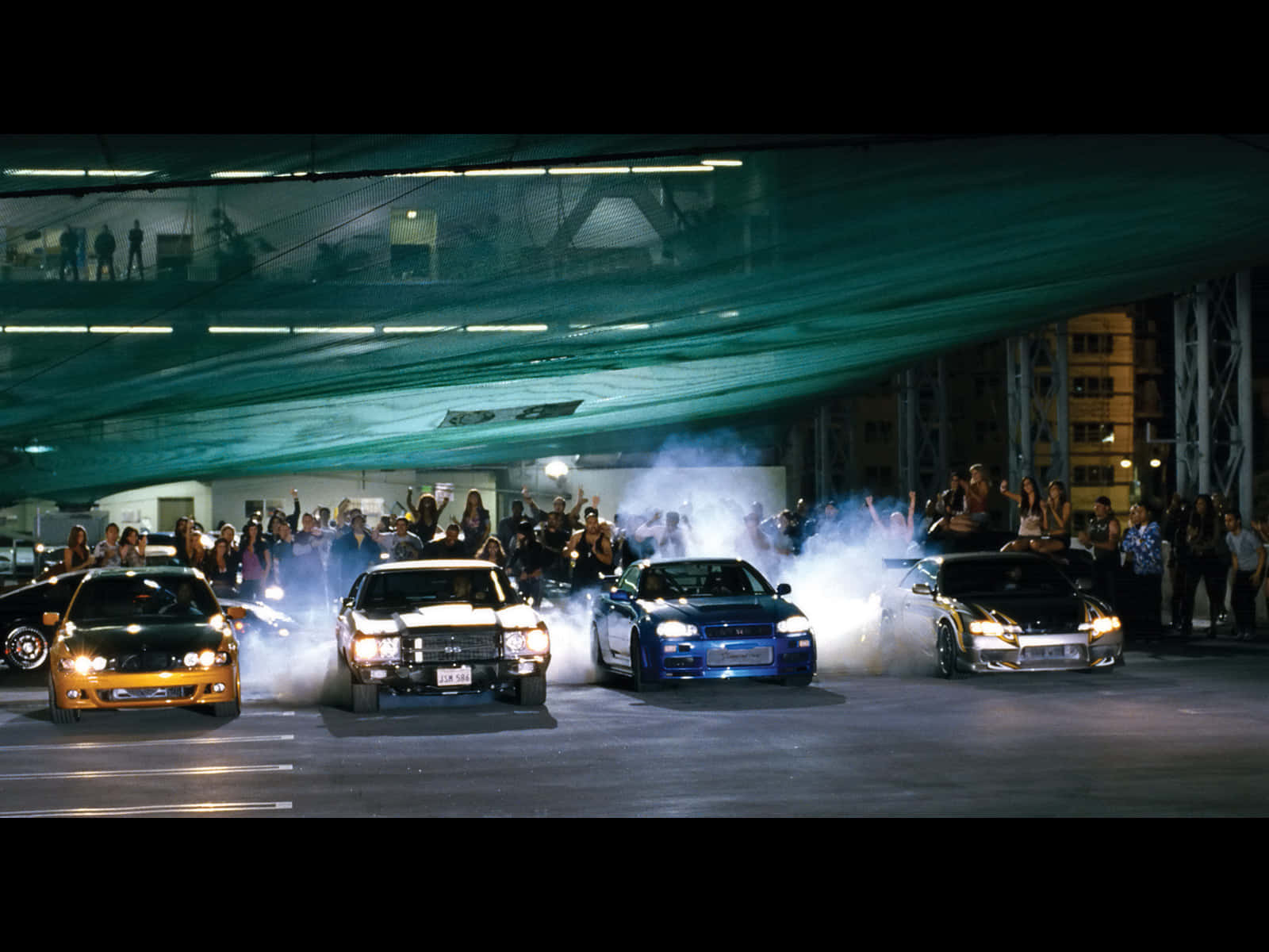 Come See Fast And Furious 1 - The Fastest Movie Of Its Time Background