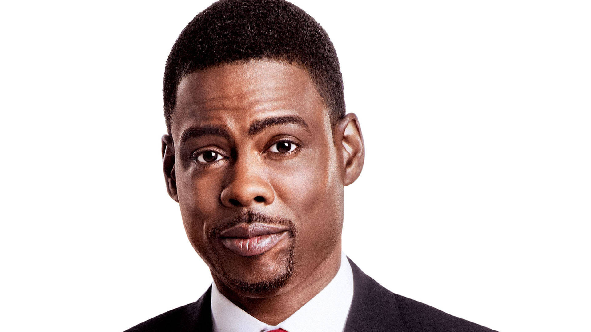 Comedian Chris Rock In A Close-up Shot Background