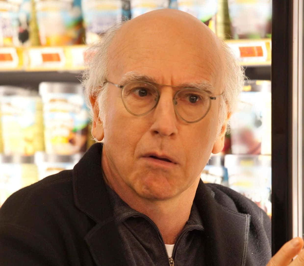 Comedian Larry David In High Definition Background