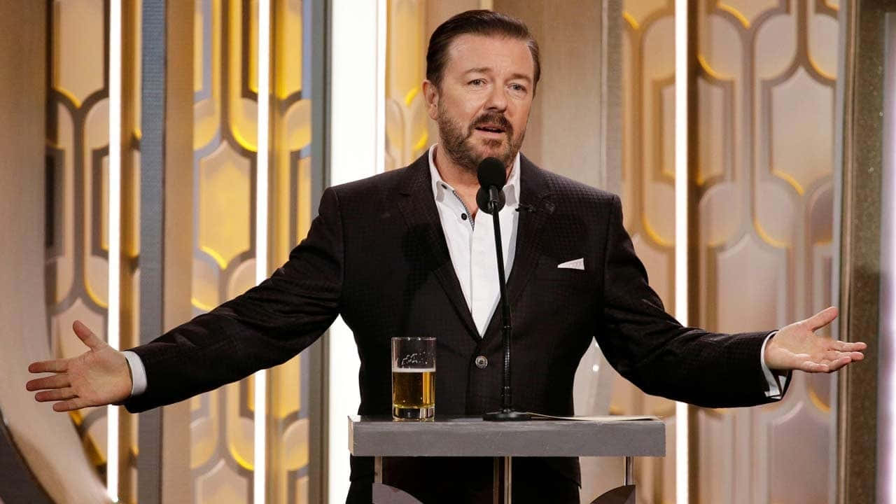 Comedian Ricky Gervais